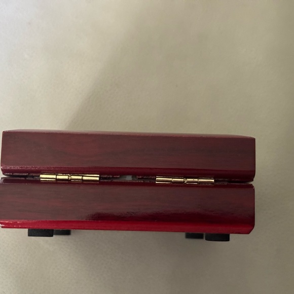 New Wooden Jewelry Box with LED Light Elegant Design Durable Soft Inside Wedding - Picture 12 of 14